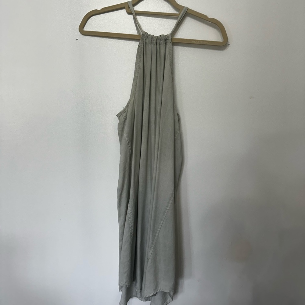 Cloth and Stone for Anthropologie halter tie dress size PS